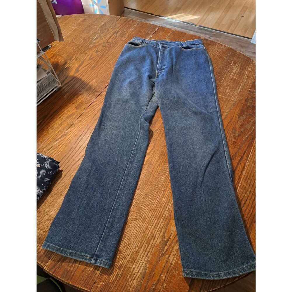 Vintage Size 16 Stockton Denim Blue Jeans with Pockets Casual Pants